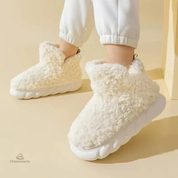 Bottes femme en chausson, idéal pour l'intérieur et l'extérieur
