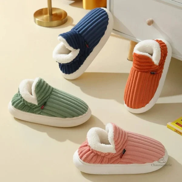 Chaussons femme, style et confort réunis