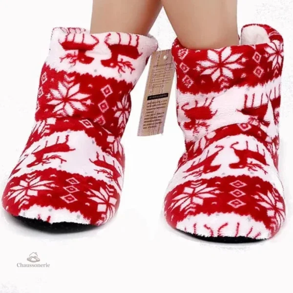 Bottines d'intérieur confortables pour les femmes