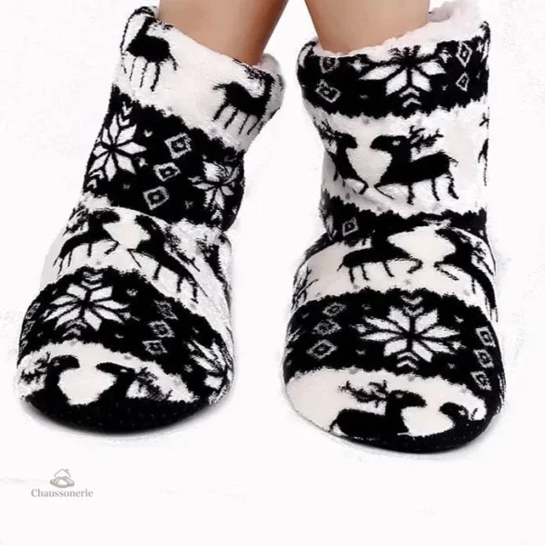 Chaussons de Noël pour femme, style cosy et tendance