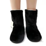 Chaussons Bottines Femme à effet écossais