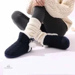 Chaussons d'hiver confortables