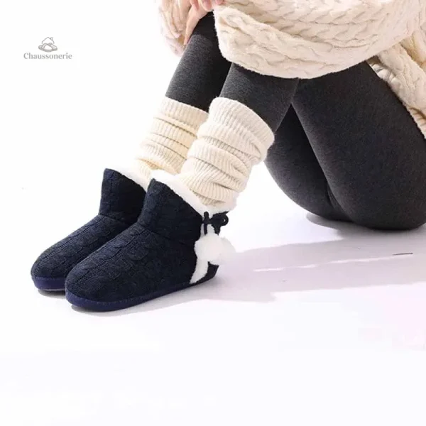 Bottines en fourrure pour femmes