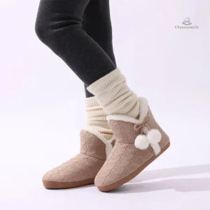 Bottines fourrées pour femmes