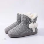 Bottines douillettes pour femme