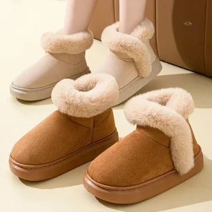 Bottines Chausson Femme tendance et chaude