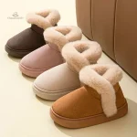 Bottines chaudes pour femme, style tendance