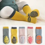 Chaussettes pour enfants avec semelle antidérapante