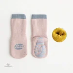 Chaussette antidérapante pour enfants, diverses couleurs disponibles