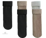 Chaussettes femme en tissu cachemire