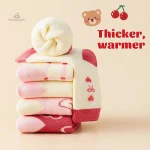 Chaussettes chaudes enfants - pack de 5 paires
