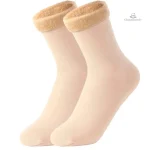 Chaussette femme avec semelle antidérapante