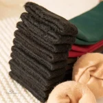 Chaussette femme en polaire douce