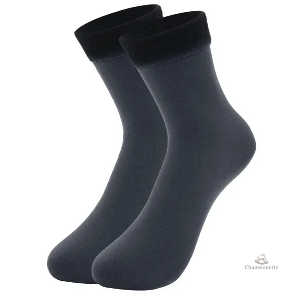 Chaussette chaude en tricot pour femme