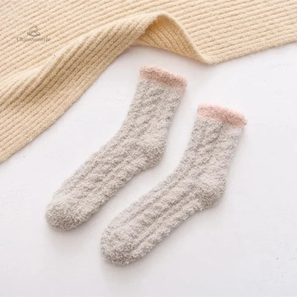 Chaussettes à porter avec des pyjamas