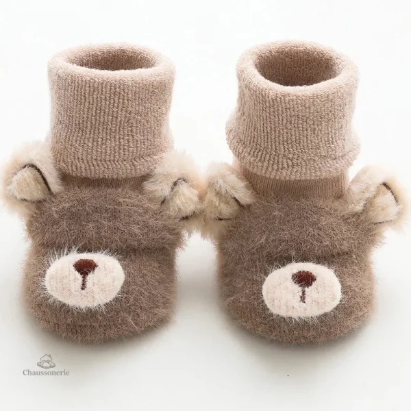 Chaussettes amusantes pour bébé animaux