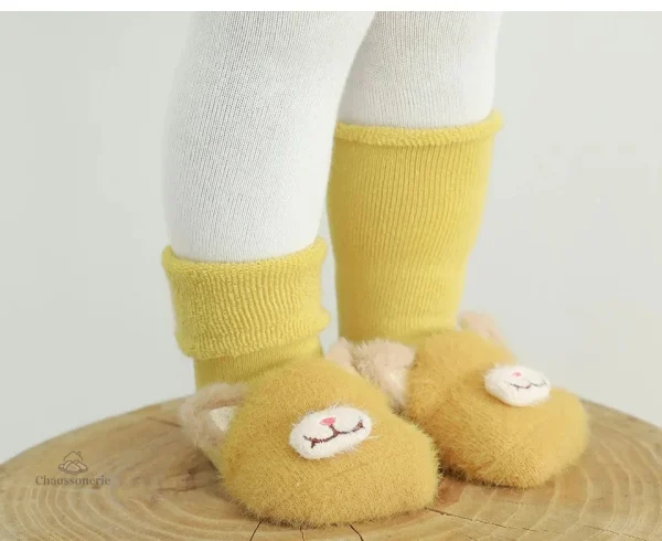 Chaussons bébé designs d'animaux