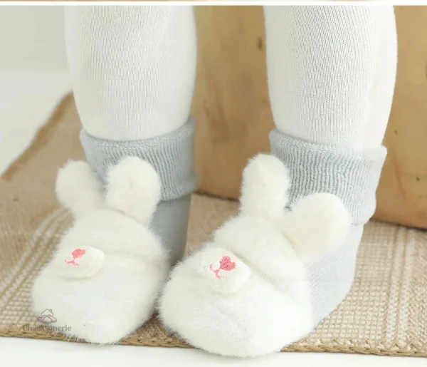 Chaussons bébé mignon en forme d'anim