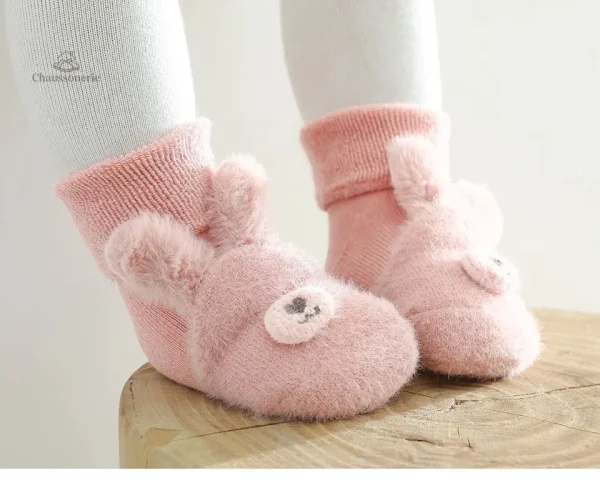 Chaussette chausson bébé animaux - vue 3