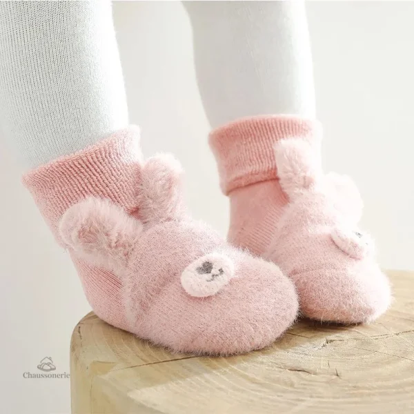 Chaussons bébé mignons animaux