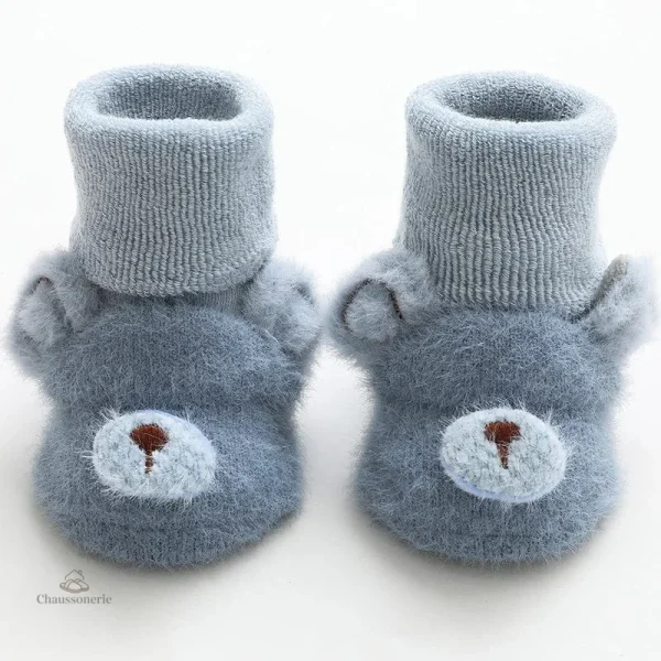 Chaussettes bébé confortables animaux