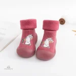 Chaussons bébé colorés animaux