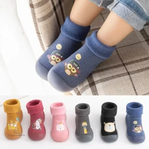 Chaussettes bébé motif animaux