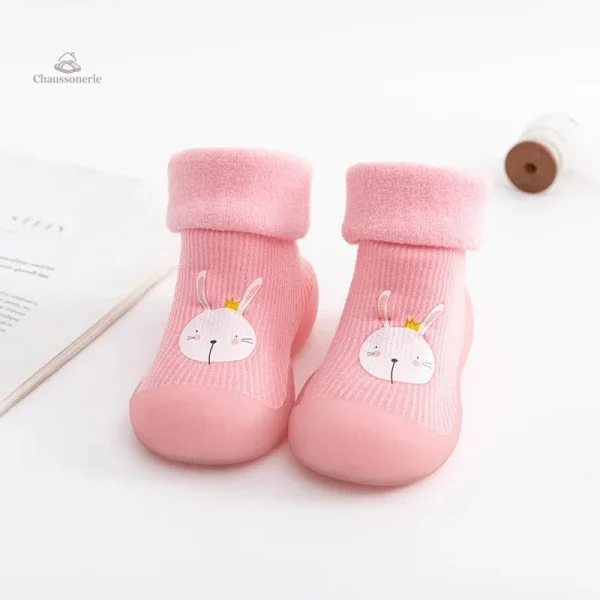 Chaussettes chausson bébé fun animaux