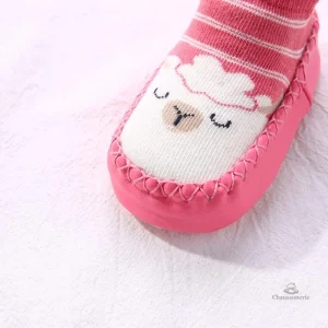 Chausson Bébé mignon en version chaussette
