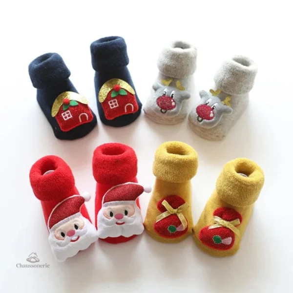 Chausson bébé édition festive