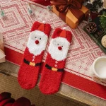 Chaussette femme avec motifs de Noël