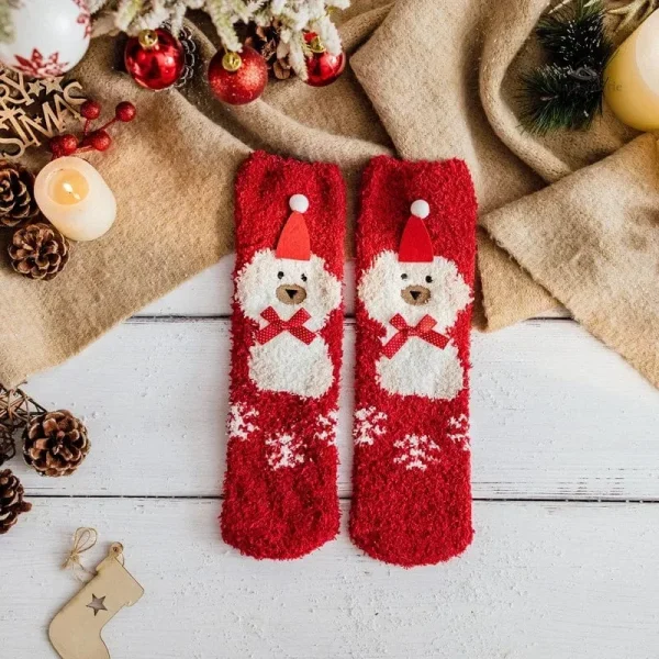 Chaussette femme, douceur et style festif