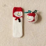 Chaussette douillette femme pour les fêtes