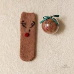 Chaussette de Noël pour femme, idéal pour les cadeaux