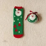 Chaussette de fête pour les femmes, style Noël