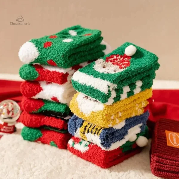 Chaussette de Noël à offrir en cadeau pour elle