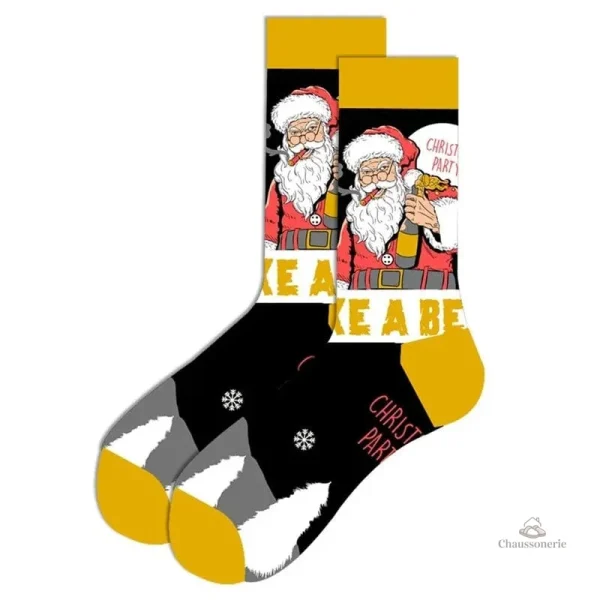 Chaussette de Noël décorative
