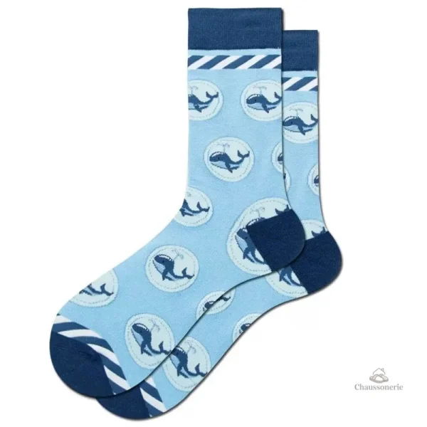 Chaussette de Noël à thème joyeux