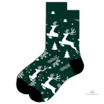 Chaussette homme à motifs de rennes