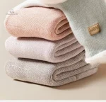 Chaussette thermique en laine pour femme