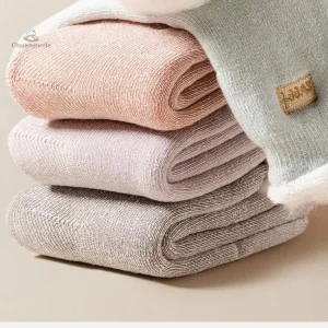 Chaussette thermique en laine pour femme