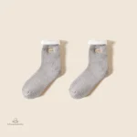Chaussette en laine pour un hiver douillet
