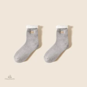 Chaussette en laine pour un hiver douillet