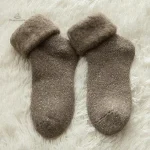 Chaussons chaussettes pour femme, chaleur garantie