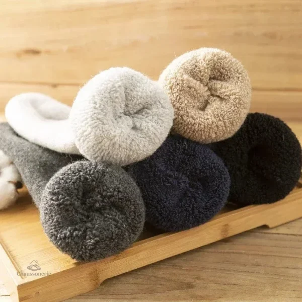 Chaussettes Chaudes Femme en Laine Merinos