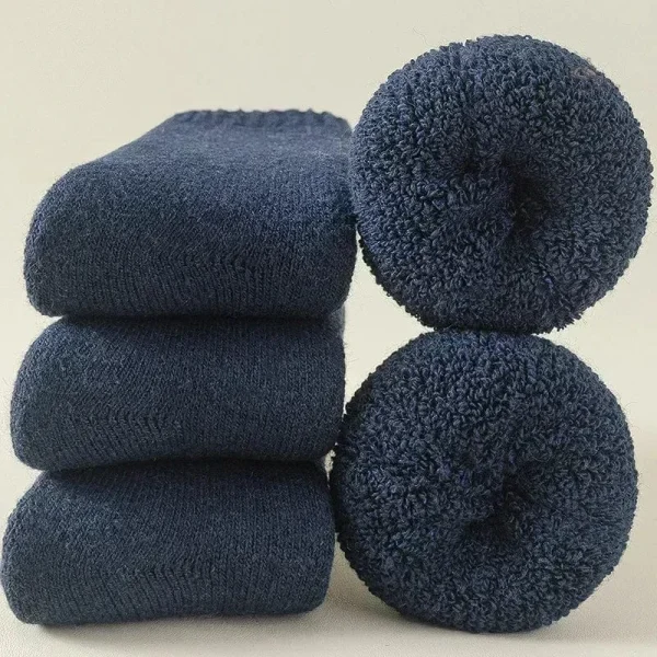 Chaussettes confortables pour Femme en Laine douce