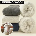 Chaussettes en Laine Merinos pour un hiver douillet