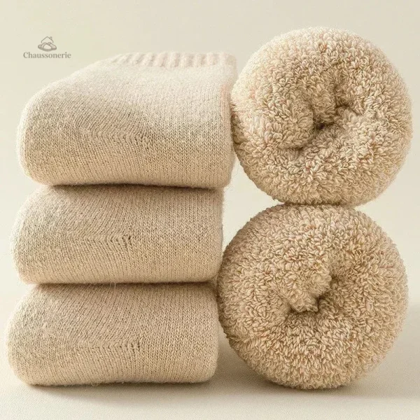 Élégantes Chaussettes Chaudes pour Femme