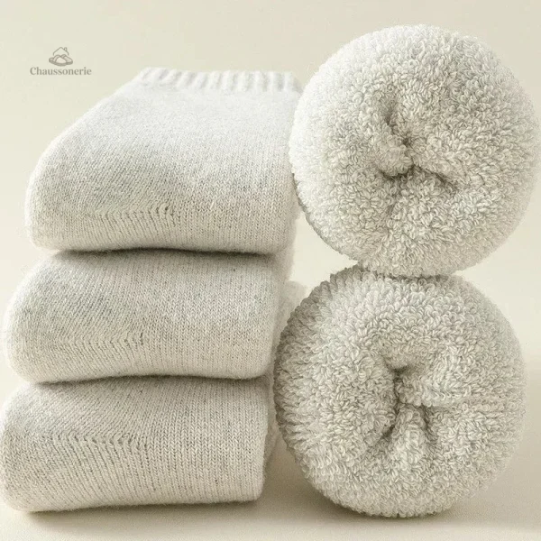 Chaussettes Chaudes en Laine Merinos pour les frileuses