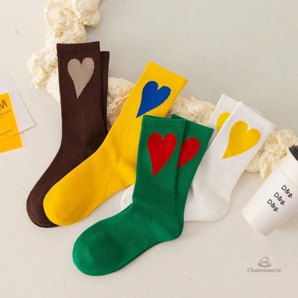 Chaussettes Coeur Femme - Cute Edition - vue 2